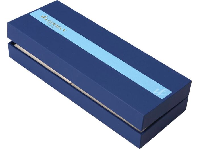 Шариковая ручка Waterman Hemisphere Deluxe, цвет: Metal CT, стержень: Mblue