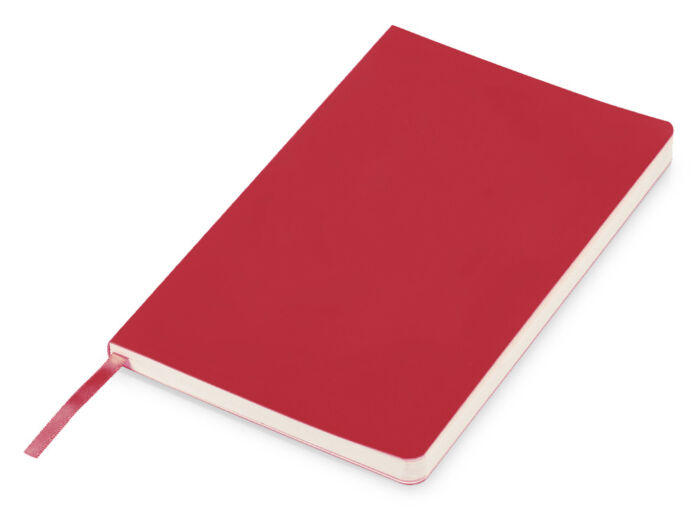 Блокнот Softy 2.0, гибкая обложка A5, 80 листов, красный