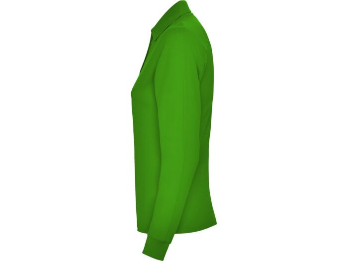 Рубашка поло Estrella женская с длинным рукавом, травянисто-зеленый