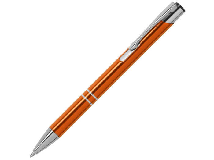 Ручка металлическая шариковая Legend, оранжевый