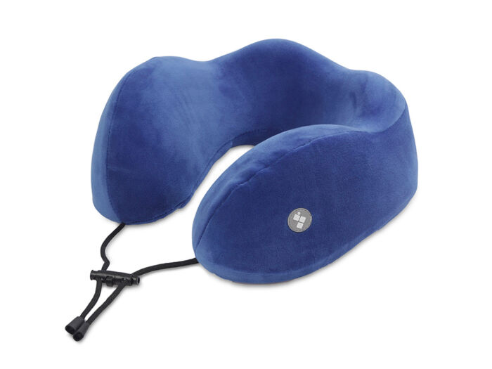 Подушка для путешествий с эффектом памяти Bluewinder, синий