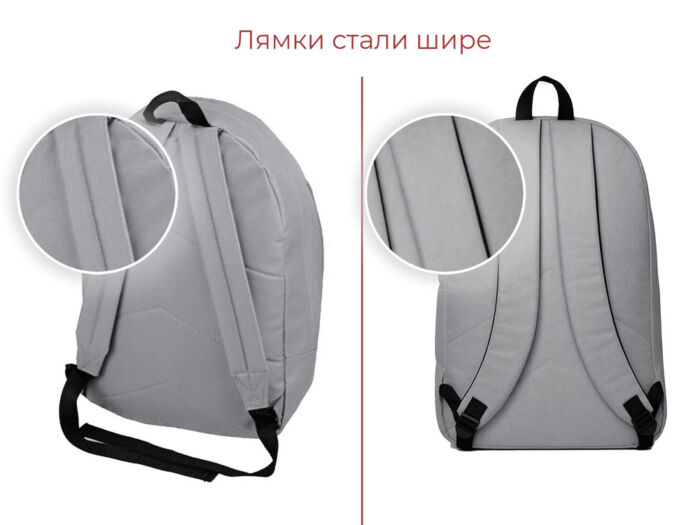 Рюкзак Рэнди, серый