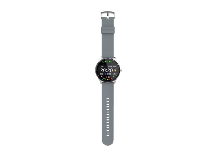 Умные часы HIPER IoT Watch GT, серый/розовый