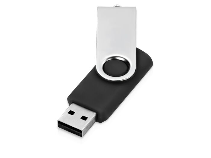 Флеш-карта USB 2.0 8 Gb Квебек, черный