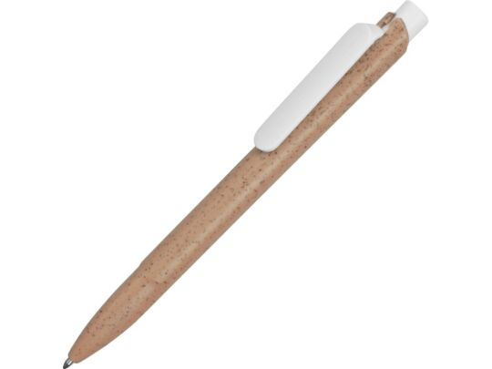 Ручка шариковая ECO W из пшеничной соломы, светло-оранжевый