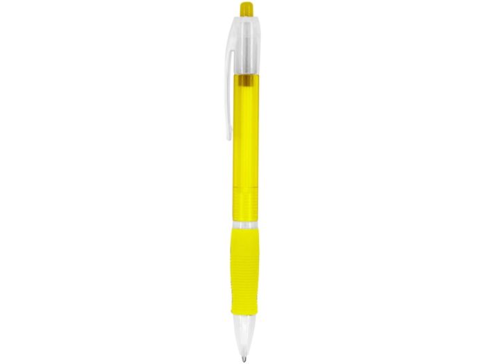Ручка пластиковая шариковая ONTARIO, желтый