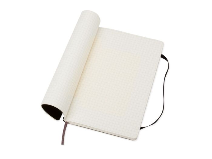 Записная книжка Moleskine Classic Soft (в клетку), Pocket (9x14 см), черный