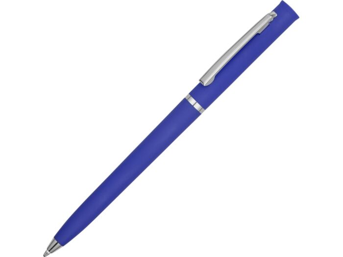 Набор канцелярский Softy: блокнот, линейка, ручка, пенал, синий