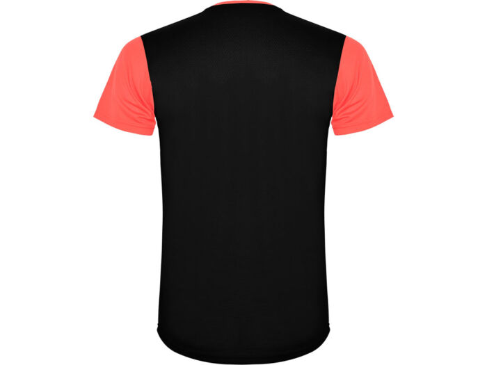 Спортивная футболка Detroit детская, неоновый коралловый/черный