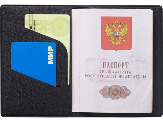 Обложка для паспорта Favor, черный