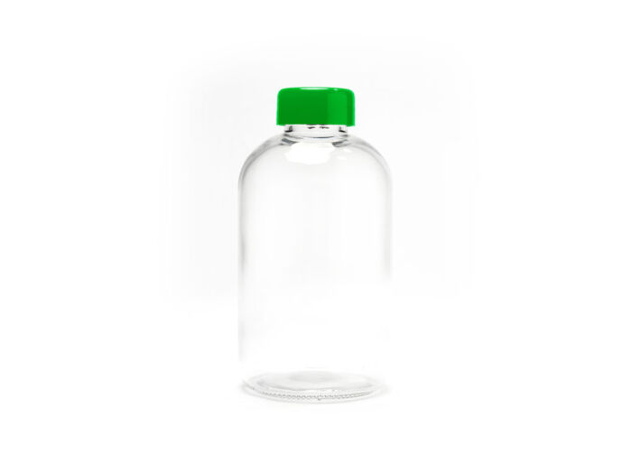 Бутылка стеклянная KASTER в неопреновом чехле, 600 мл, папоротник