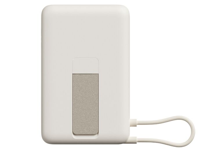 Внешний аккумулятор Xiaomi Magnetic Power Bank with Built-in Stand, 10000 мАч, бежевый