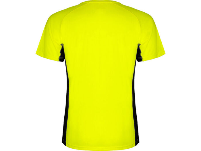 Спортивная футболка Shanghai детская, неоновый желтый/черный