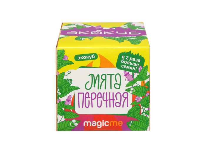 Набор для выращивания Экокуб Magicme Мята