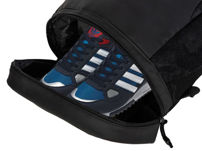Рюкзак Gym с отделением для обуви, черный (с шильдом)