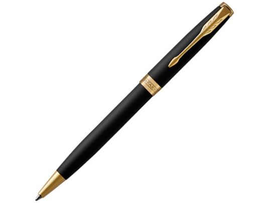 Ручка шариковая Parker Sonnet Core Matte Black GT, черный матовый/золотистый
