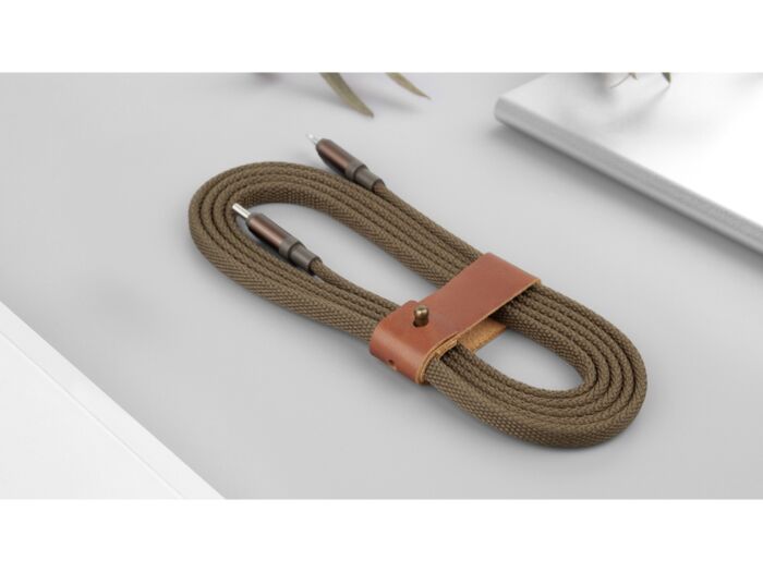 Кабель Rombica LINK-C Olive Cable