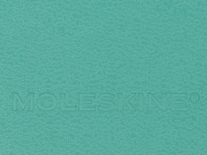 Записная книжка Moleskine Classic (в линейку) в твердой обложке, Large (13х21см), морская волна