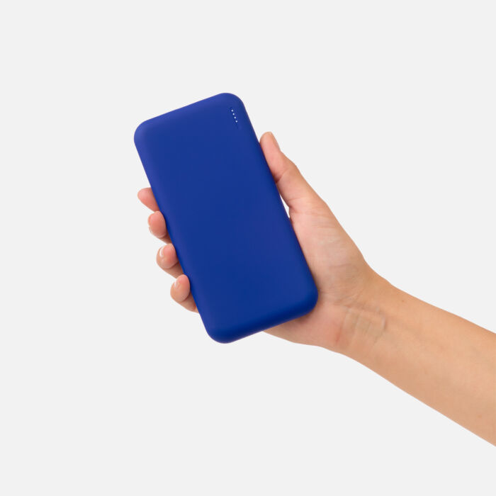 Внешний аккумулятор с подсветкой Luce Ultramarine 10000 mAh, ярко-синий