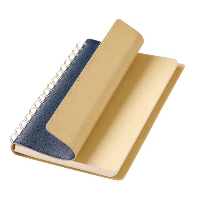 Подарочный набор Maxy, синий (шоппер, ежедневник, ручка, ЗУ, термобутылка)