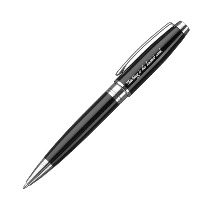 Шариковая ручка Soprano, черная