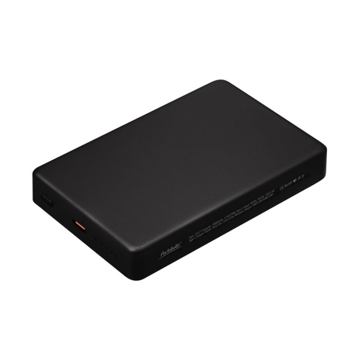 Внешний аккумулятор Atlantis PD Plus 10000mAh с функцией беспроводной зарядки 15W, черный