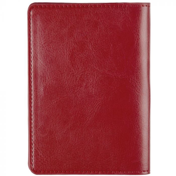 Обложка для паспорта Nebraska, красная
