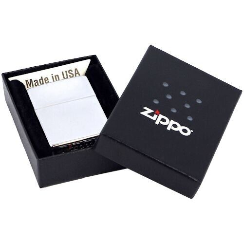 Зажигалка Zippo Classic High Polish, серебристая