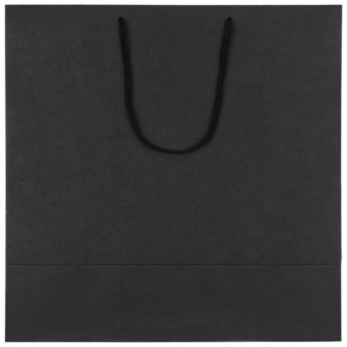 Пакет бумажный Porta L, черный
