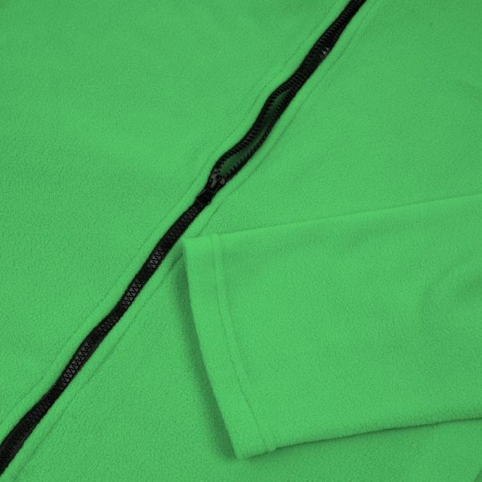 Куртка флисовая унисекс Manakin, зеленое яблоко