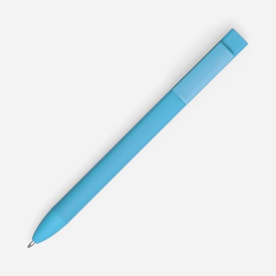 Ручка шариковая Swiper SQ Soft Touch, голубая
