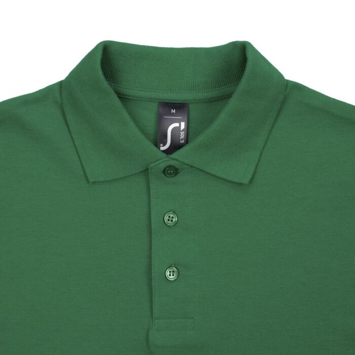 Рубашка поло мужская Spring 210, темно-зеленая
