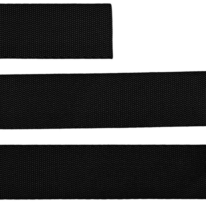 Стропа текстильная Fune 25 S, черная, 40 см