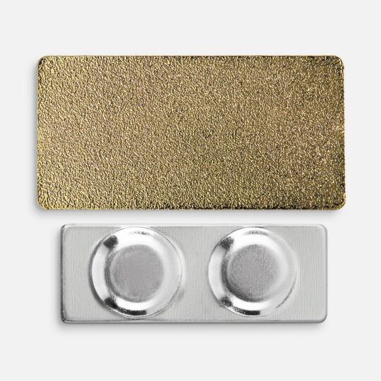 Значок Magnet Matto, золотистый глянцевый