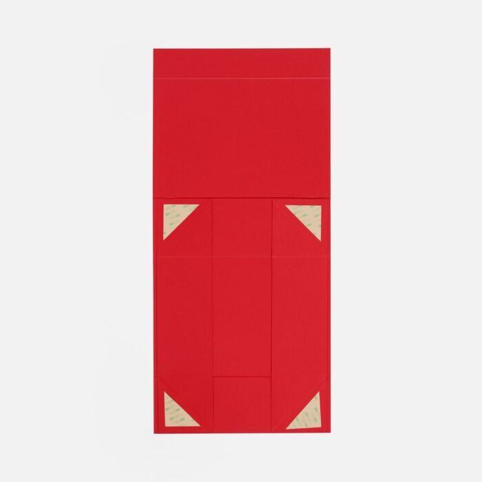 Коробка складная Quadra Fold, красная