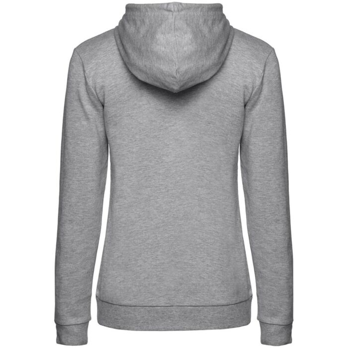 Толстовка с капюшоном женская Hoodie, серый меланж