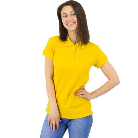Рубашка поло Rock Lady, женская (желтая)