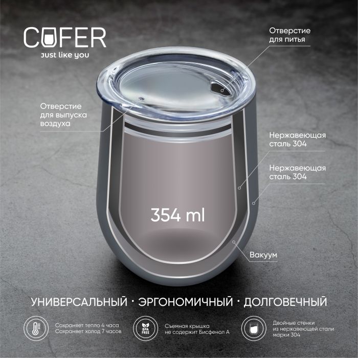 Кофер глянцевый CO12 (фиолетовый)