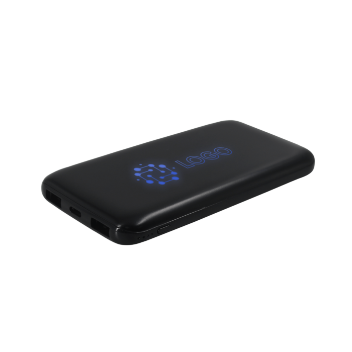 Внешний аккумулятор с подсветкой Bplanner Power 4 ST, 8000 mAh (Синий)