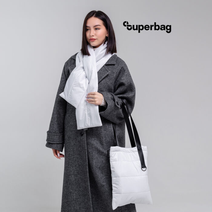 Набор Superbag Bubble (белый)