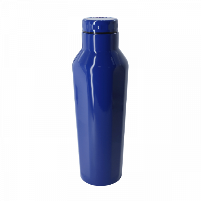 Термобутылка для напитков E-shape (синий)