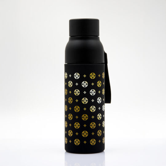 Термобутылка Button Black (черный)