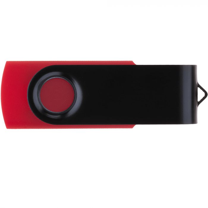 Флешка TWIST COLOR MIX Красная с черным, 32 ГБ