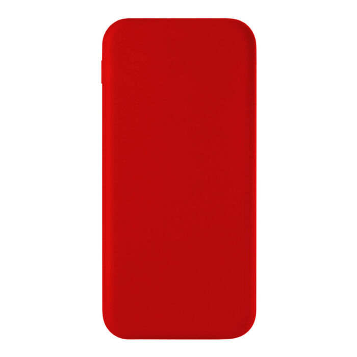 Внешний аккумулятор с подсветкой SIRIUS SOFT TYPE-C, 10000 мА·ч Красный