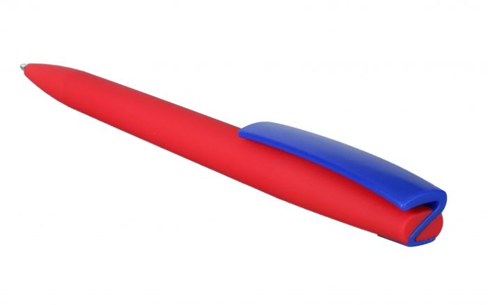Ручка ZETA SOFT MIX Красная с синим