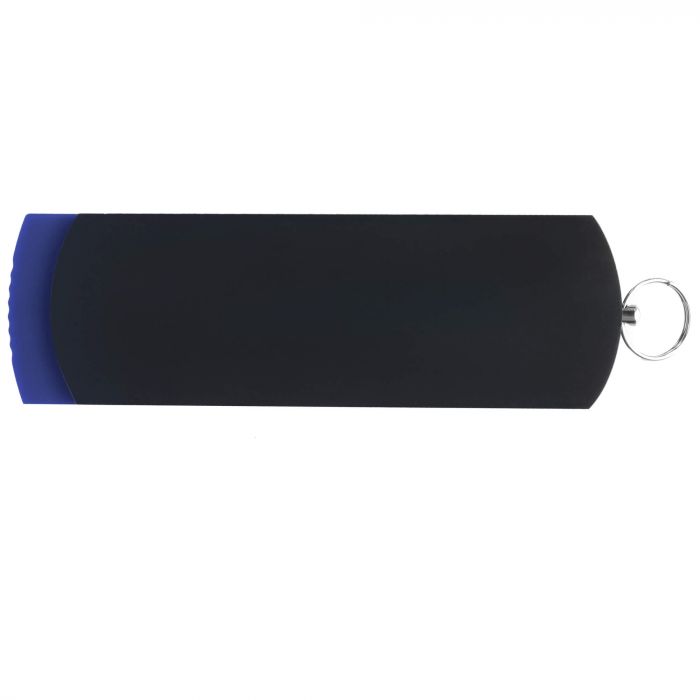 Флешка ELEGANCE COLOR Темно-синяя с черным, 16 ГБ