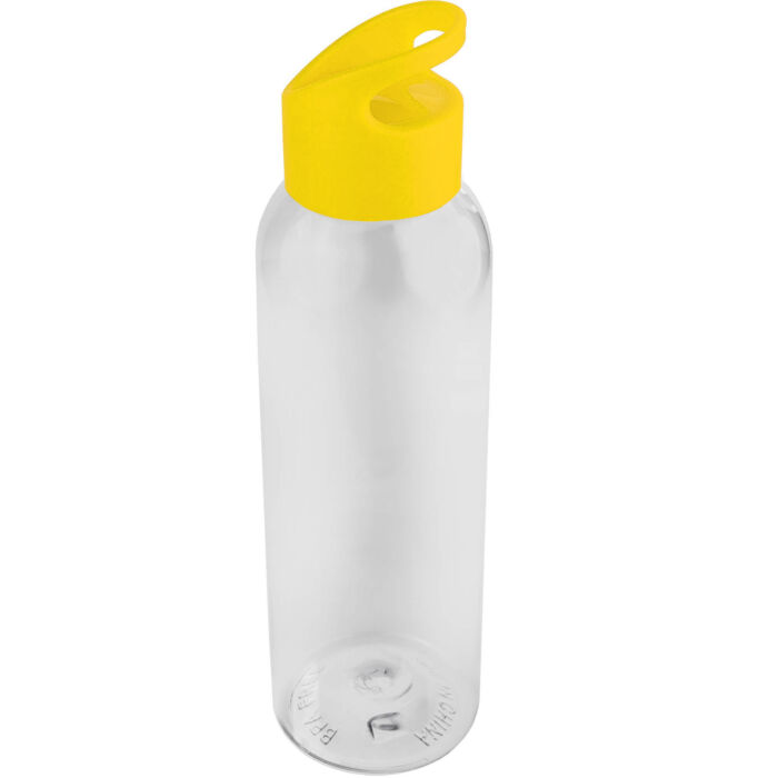 Бутылка для воды BINGO 630мл. Прозрачная с желтым