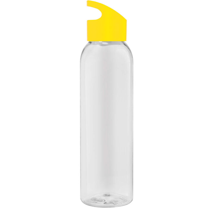 Бутылка для воды BINGO 630мл. Прозрачная с желтым