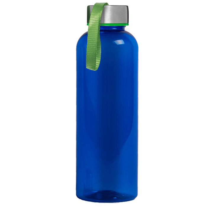 Бутылка для воды VERONA BLUE 550мл Синяя с зеленым