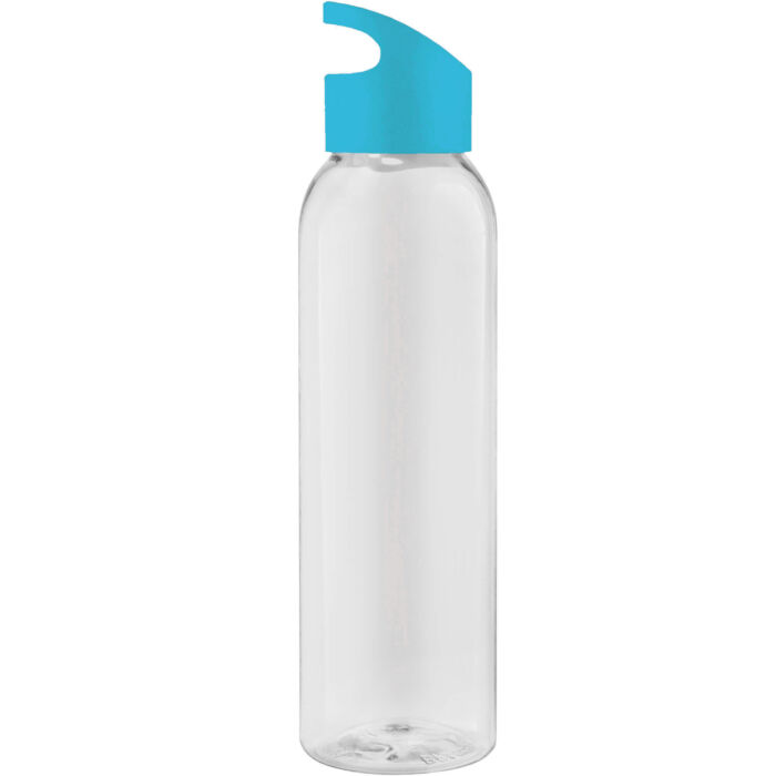 Бутылка для воды BINGO 630мл. Прозрачная с бирюзовым